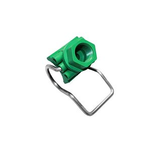Пружинный хомут серии MINI, 1/2" (OD = 21,3mm) G1/8, внутренняя резьба, полипропилен