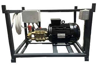 Стационарная мойка ZW 15/210 TS, 380 В, 5,5 кВт на раме с кнопкой 24 В