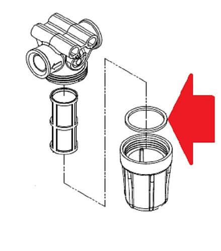 Уплотнительное кольцо 40,4x47,5x2,5 EPDM