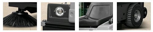 Подметальная машина Comet CSW 1200 G с двигателем Honda