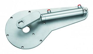 Гидравлический цилиндр с пластиной для серии 0020, 4" 