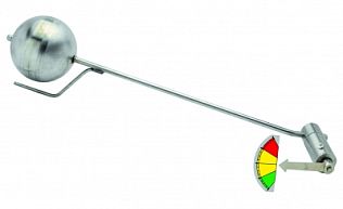 Уровнемер поплавкового типа, DN 1500 mm, внешняя трубка из стали, индикатор уровня шар d 200