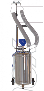 Генератор холодного тумана, распылитель 36л нерж. сталь AISI304 стойка до 2,5 м.