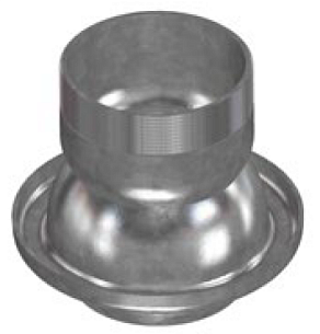 Шаровой ниппель с резьбой GAS/BSPT 100х4"