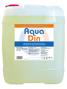 Средство с дезинфицирующим эффектом Aqua Din 1л 