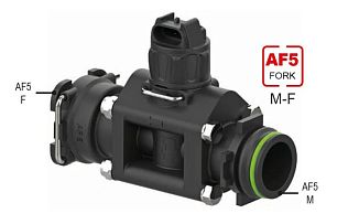 Расходомер AF PADDLE M-F турбинный: 10-200 л/мин.; 20 бар.; без кабеля