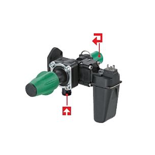 Клапан VGME 4: электрический с ручным регулируемым клапаном