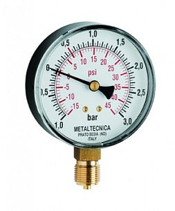 Манометр вакуумметр D60х1/4"