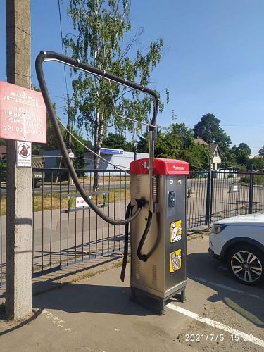 Консоль для пылесоса нерж. с кронштейном 1500мм для турбосушки