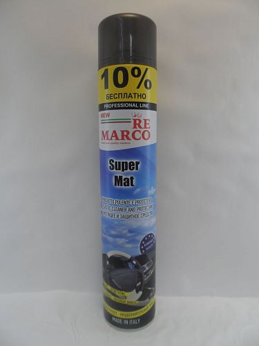 Полироль салона "RE MARCO" super mat для приборной панели автомобиля