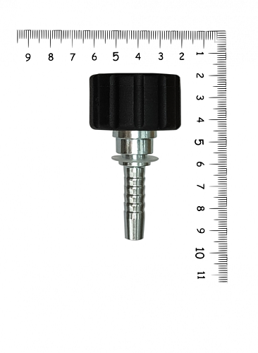 Фитинг (Г) 22х1,5 универсальный d=06 (гайка пластик)