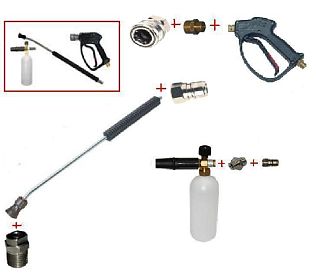Пенокомплект в сборе 600 мм прям, RL 26 + ARS TPL "РА"; вход М22х1,5ш.  