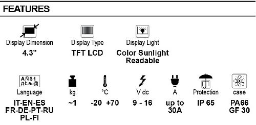 Система контроля равномерного внесения SPRAY RATE KIT 7 Секций