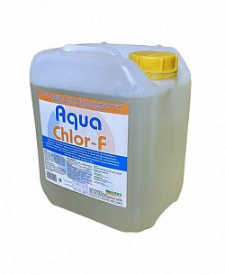 Щелочное пенное моющее средство с хлором Aqua Chlor-F 5л (крышка с клапаном) 