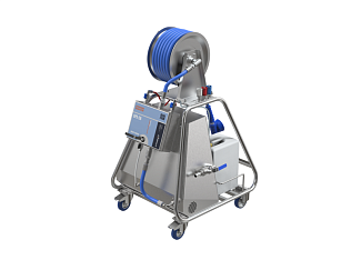 Мобильный пенный пост MPP-2A/20/PB с насосом и катушкой