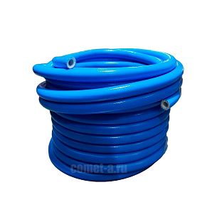 Шланг синий 5-ти слойный PVC, высокопрочный DN12, 50 бар, 70 °C, AQUAFOOD blufood