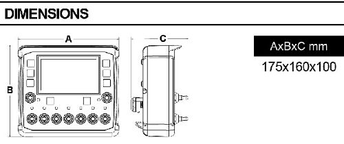 Система контроля равномерного внесения SPRAY RATE KIT 7 Секций