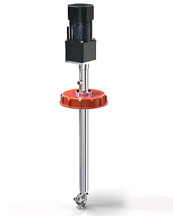 Насадка для мойки емкостей IBCD-2-1.0-360°-316LSS-2"- 3/8"BSPP с двигателем 24 В