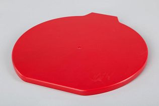 Крышка для ведра полипропилен, 15 л, красный