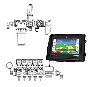 GeoNave31 с БУ 5 секций GSMSTF/DRIVER PLUS 5V SEPARATO; раходомер электромагнитный