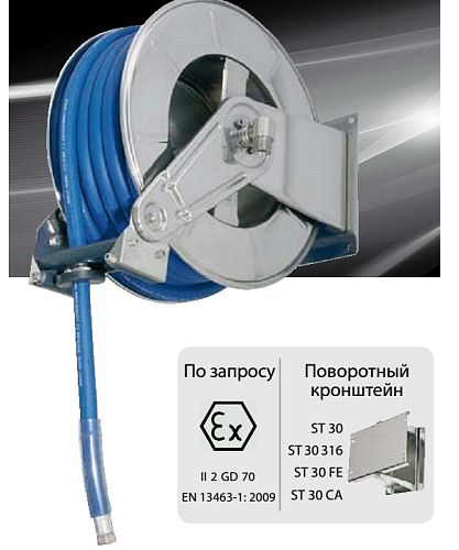 Автоматическая катушка RAMEX AV 3502 FE 25м 3/4