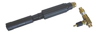 Пенообразующая насадка LS12 с наружным эжектором; вход 1/4г - 3/8ш-ш. (черный)
