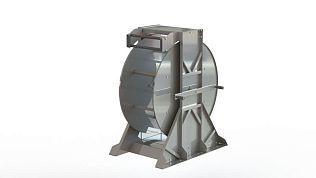Барабан с электроприводом для рук. дл. 200 м. 3/4" нерж.aisi 316, 24В, 200бар (пульт упр.)