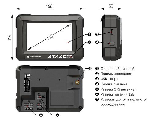 Система параллельного вождения КСМ-Интех АТЛАС 530