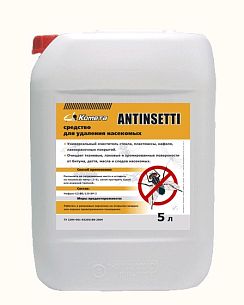 Средство для смыва следов насекомых "ANTINSETTI" 5л.