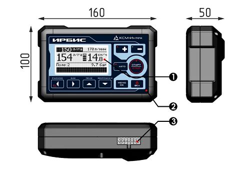 Система равномерного внесения КСМ-Интех Ирбис