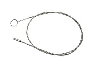 Гибкий тросс, с резьбой для ершей, нержавейка 1500 мм.