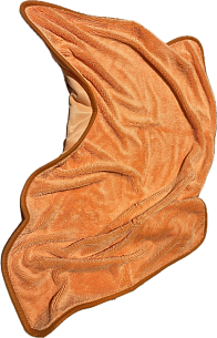 Супервпитывающая микрофибра для сушки кузова 50*80 см, оранжевая