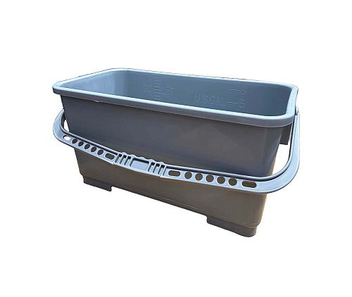 Ведро пластиковое для стекол с ручкой 22 л