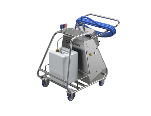 Мобильный пенный пост MPP-1A/20/PC с насосом и компрессором