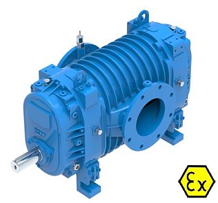 Воздуходувка JUROP CT 130 ATEX, левое вращение, гладкий вал