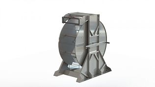 Барабан ручной ATEX для рук. дл. 30м 1 1/2"(кр.)  1 1/2"г; 1 1/2"г. 10 бар 