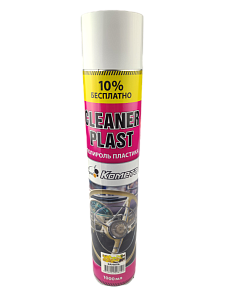 Полироль-рестовратор пластика "Cleaner Plast" (Ваниль), аэрозоль 1000 мл