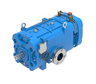 Насос вакуумный лопастной  JUROP PR 150 ATEX, левое вращение, ручной клапан