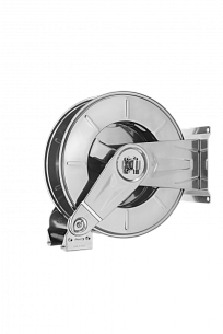 Барабан с электроприводомдля рук. дл.25м. 3/4" 15м.1" (нерж.) 1"ш.3/4"г. 12 В 80 бар (пульт упр.)