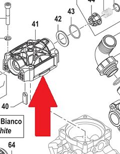 Крышка насоса BP 110/130