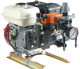 Насос мембранный Comet серия MP30 (29,2 л/мин; 30 бар) с бенз. дв. Honda GX120