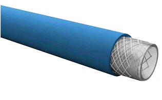 Шланг синий обрезиненный для пищевой промышленности  PVC Multi  DN 12 – 40 бар 60 °C