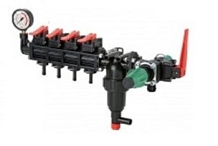 Блок управления 4 секции ST/START 06: 4V 13/25/25/фильтр/манометр