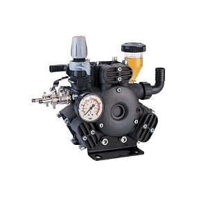 Насос мембранный Comet серия APS 41 (39 л/мин; 40 бар); фланец под гидромотор (вн.вал d25/шпонка)