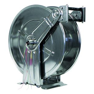 Барабан авто.для пара для рук.20м 3/4" (нерж.) 3/4" г. 3/4" г. 10 бар 185° С