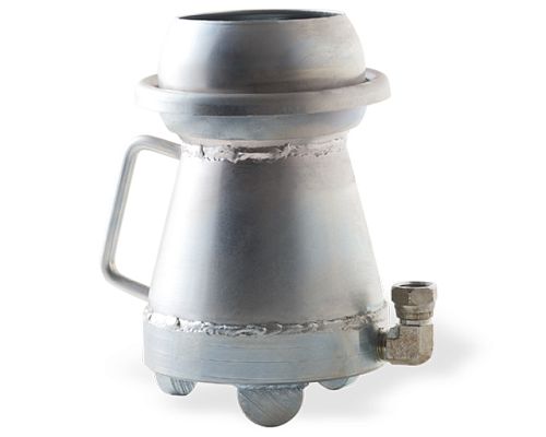 Выходное устройство Вентури, 100 - 4", 6 - 1/4 "М,  1/2'' г. 212/160