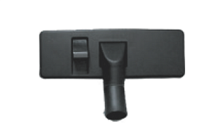 Насадка для сбора пыли широкая с переключателем для полов/ковров без колес Ø 35