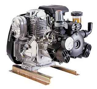 Насос мембранный Comet серия APS 31 (25 л/мин; 40 бар) c бенз. дв. Honda GX 160H S BA