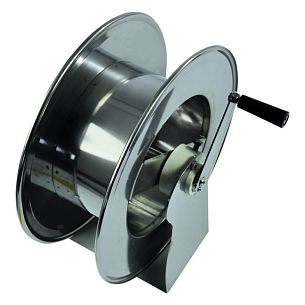 Барабан ручной усиленный ATEX для рукава  25м. 1/2" 35м 3/8" 50м 1/4" (нерж.) 1/2"ш.1/2"ш. 200 бар