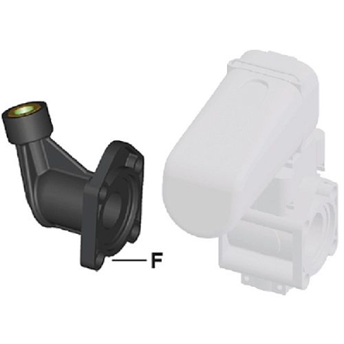 Фитинг 1/4"(F); держатель манометра